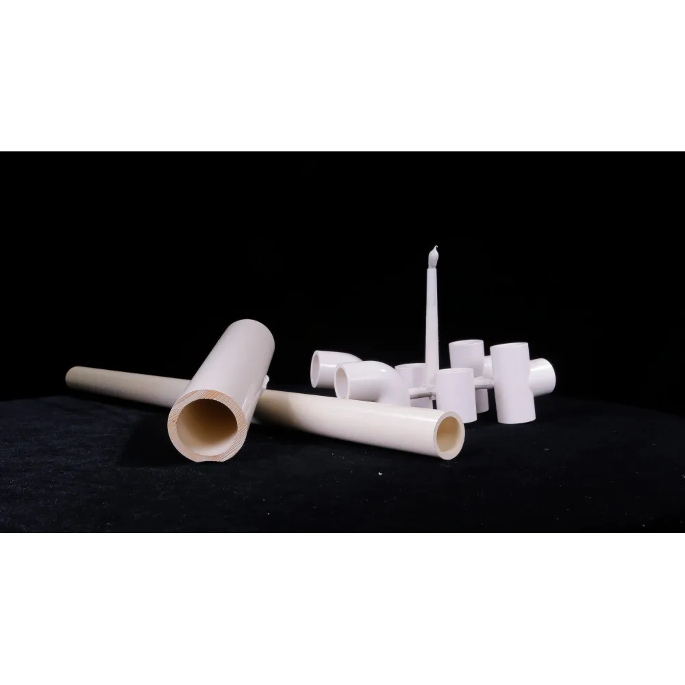 High quality customized size water supply and drainage standard sizes underground white electrical PVC CPVC pipe