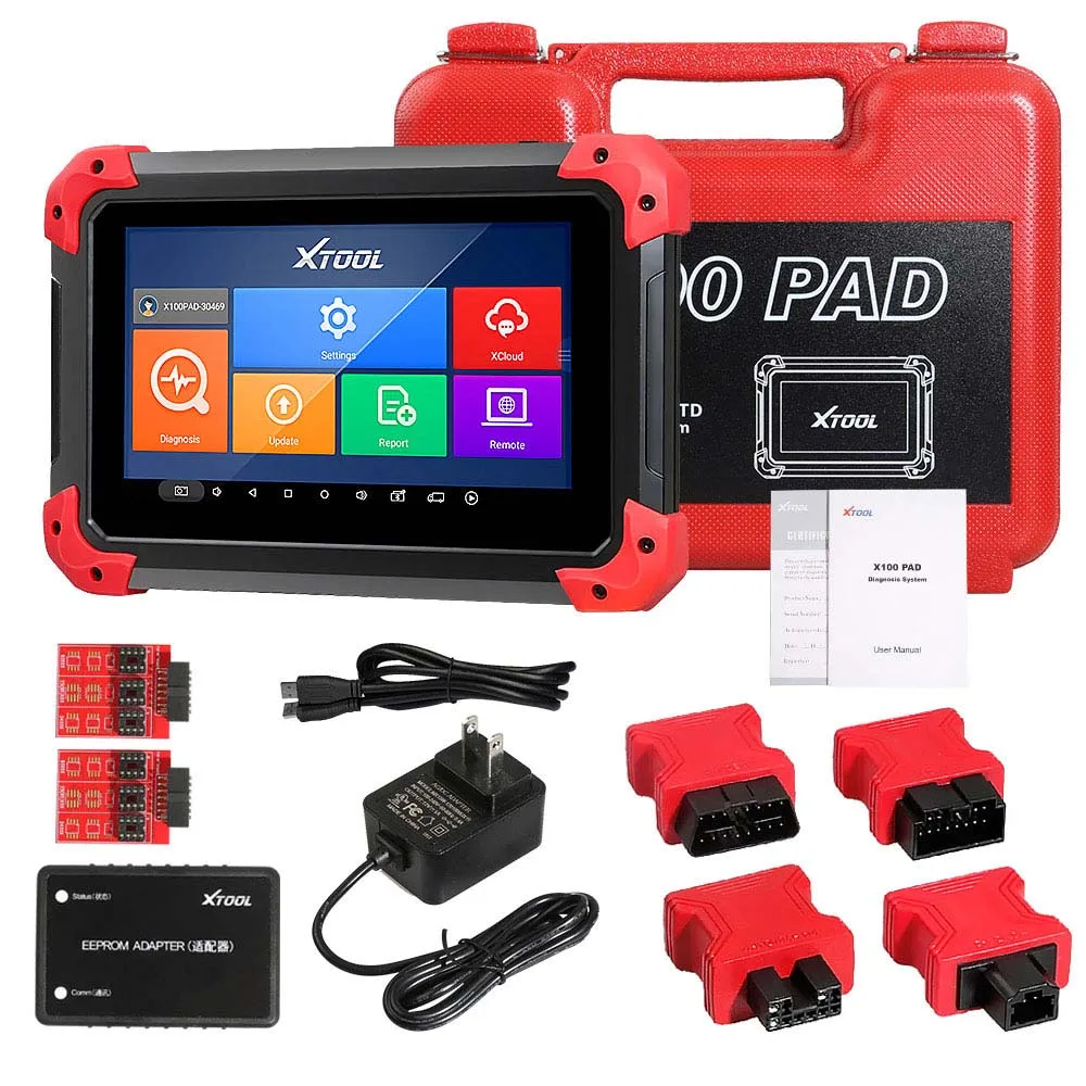  Программатор автомобильных ключей XTOOL X100 PAD профессиональный Автомобильный сканер OBD2 с