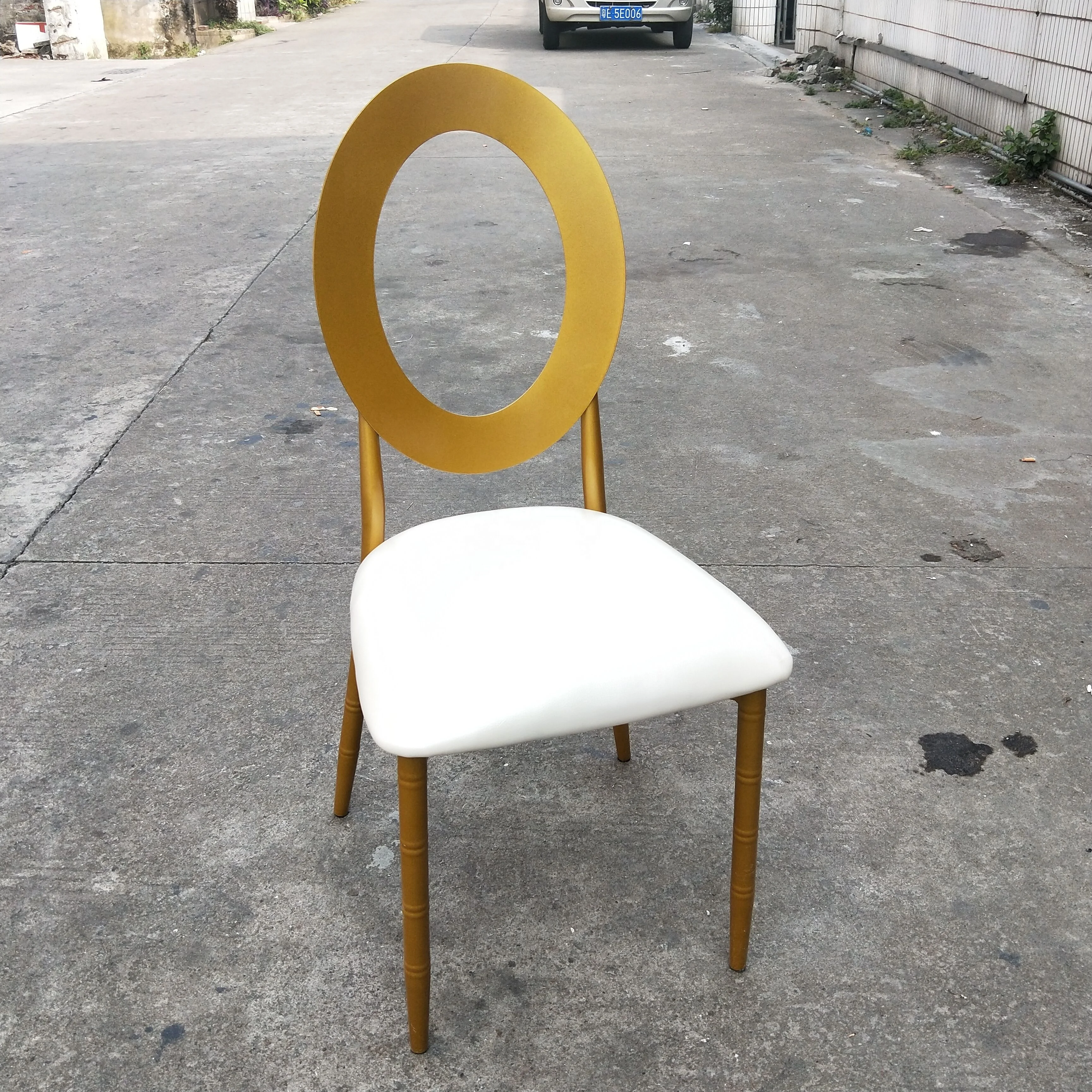 Gold event chiavari phoenix metal iron chairs for events wedding party