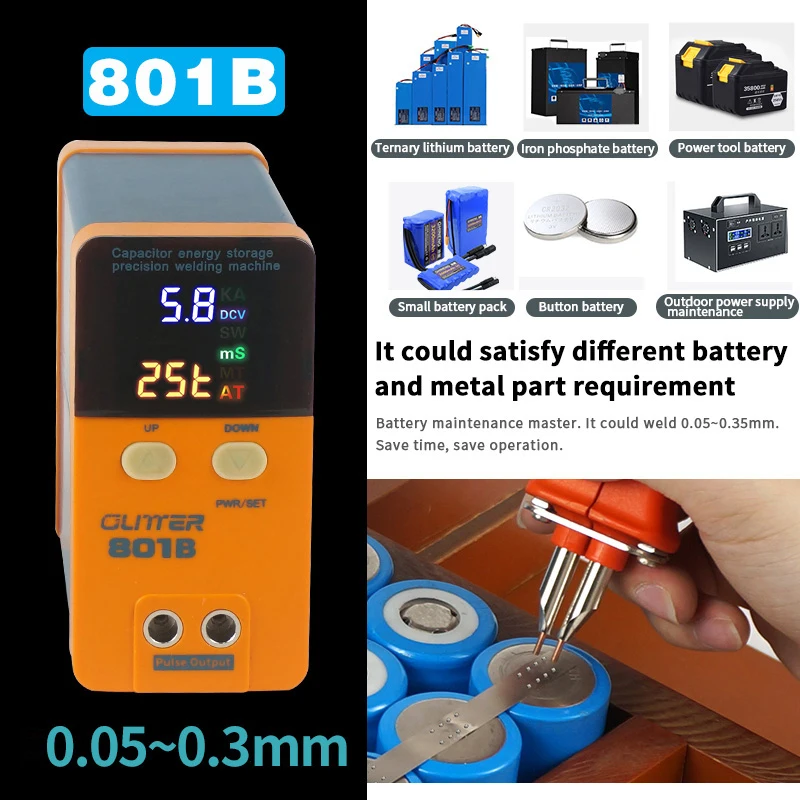 GLITTER 801B Capacitor Energy Storage Spot Welding Machine