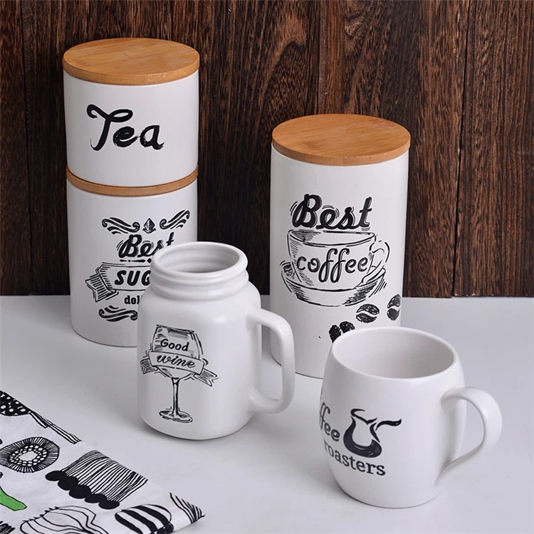 christmas chinese porcelain PIzza Plate Cheese Board Mug White chaozhou ceramic tableware Set For Party Themed