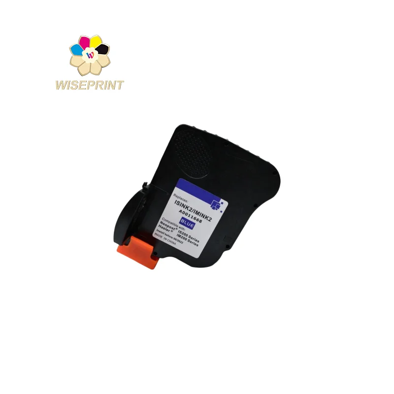 Wiseprint Compatible Neopost Franking Ink ISINK2/IMINK2 42ml Red Blue Ink Cartridge For Neopost IS200 IS240 IS280 NFS240 NFS280