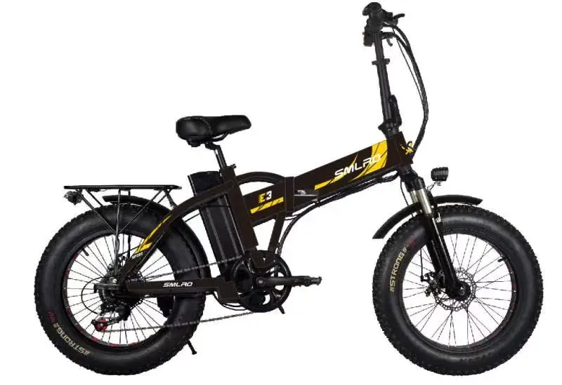 Smlro E3 Electric Mountain Foldable Bike Electric Bike 48V 500W 1000W 20AH 20*4 Inch Bicycle Fat Tire Ebike 7 Speed e bike