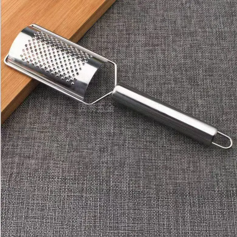 2024 Efficient Stainless Steel Chocolate Grater - With Lemon Zester and Stable Handle for Cheese