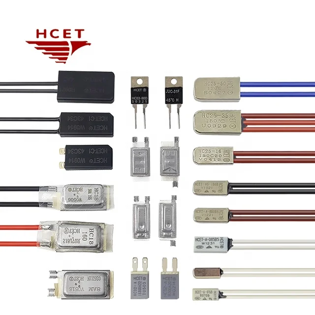 HCET TB05 KSD9700 Thermal Protector Bimetal Thermal Switch Temperature Switch for Heating Pad