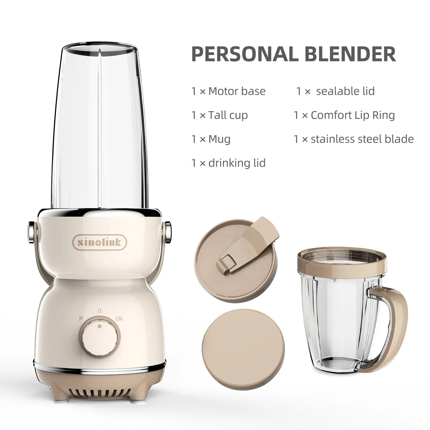 2022 New Arrival Excellent Retro Style Personal Portable Blender