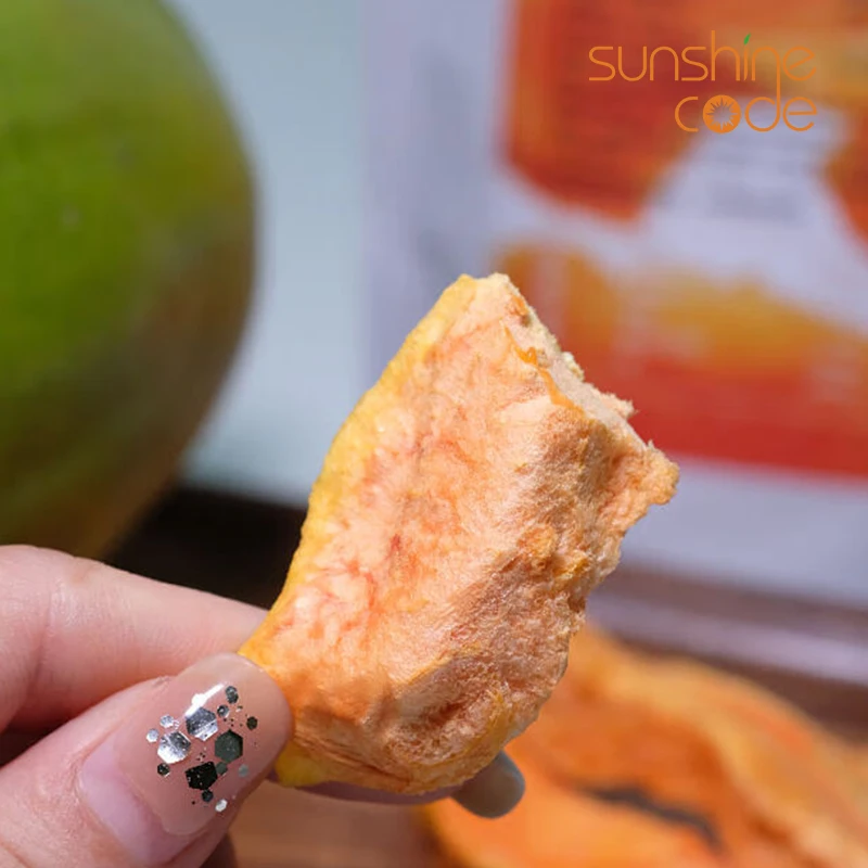 Sunshine Code Papaya Dried Premium Fd Slices Papaya Puree Factory Directly Supply With Low Price