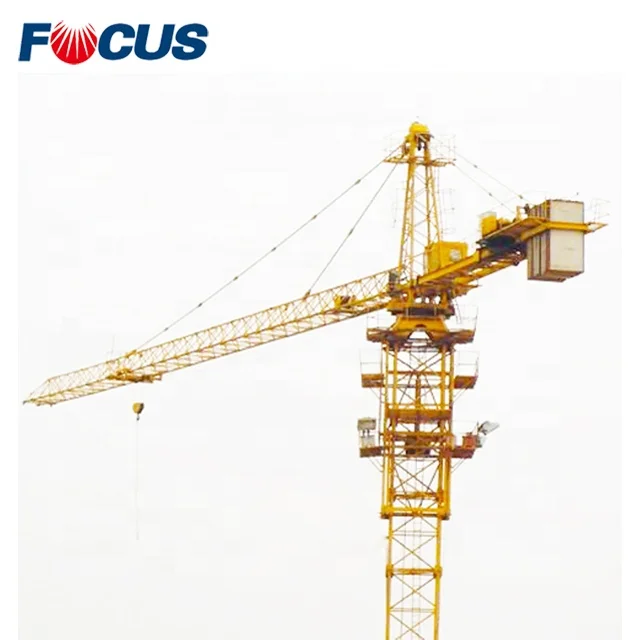 Heavy Duty Luffing Jib Tower Crane with 32t loading capacity