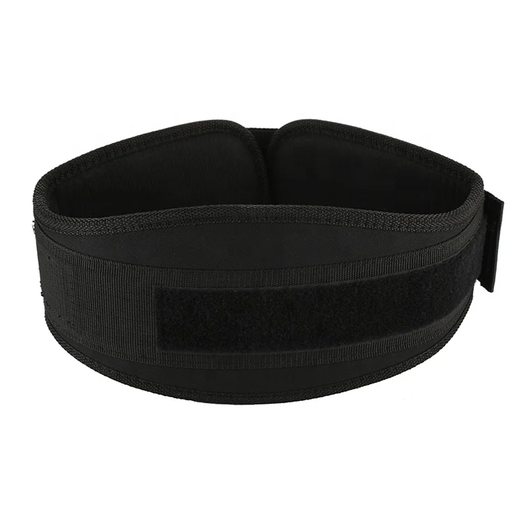 Wholesale Custom Gym Power Eva Weight Lifting Belt Navy Blue Support Waist Belt Weightlifting Fitness Belt