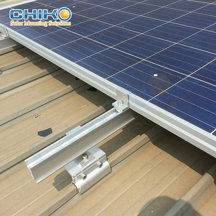 Enable fast clip lock solar brackets klip lok metal sheet roof clamp for solar mount