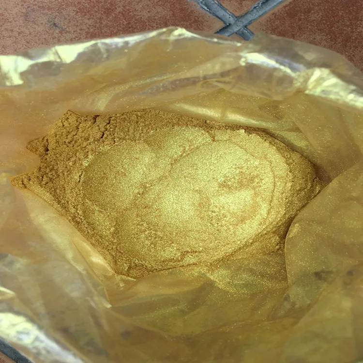 Glitter Gold Pearlescent pigment Factory price