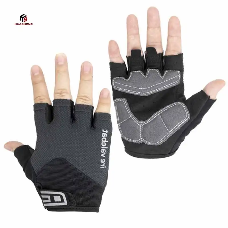 High Quality Shockproof Protection Breathable Sports Half Finger Cycling Gloves