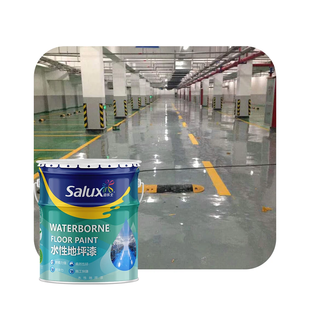 Salux Epoxy Flooring Material Coating Epoxy Self-leveling Epoxy Paint for Concrete Floors