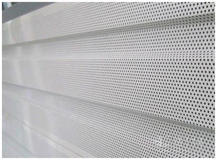 Outdoor Acoustic Sound Barrier Aluminum Fiber Proof Noise Wall
