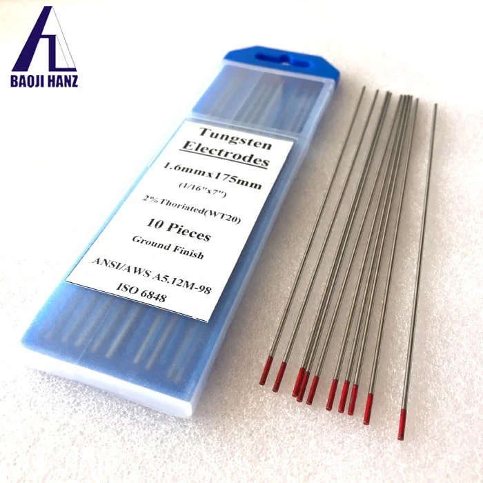 Аргоновая Сварка Вольфрамовая игла tig сварочный стержень wt20 вольфрамовые электроды