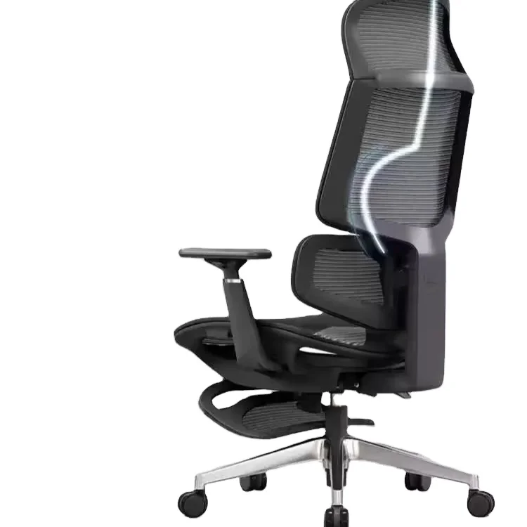 Active Lumbar Support Modern Ergonomics Ergonomic Mesh Game Office Chair with Perforated Hollow Seating