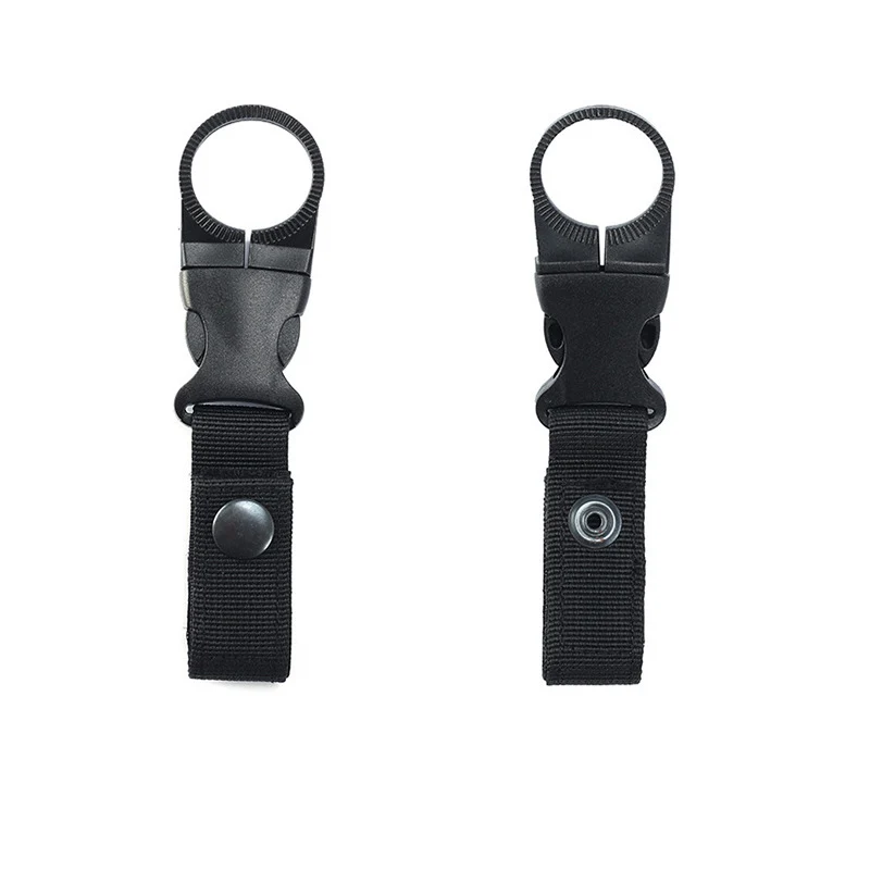 economic high quality webbing Belt buckle with plastic hook for Tactical bag door key
