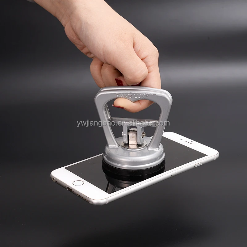 Aluminum alloy material Handle Heavy Duty Vacuum Suction Cup For Mobile Phone Tablet PC