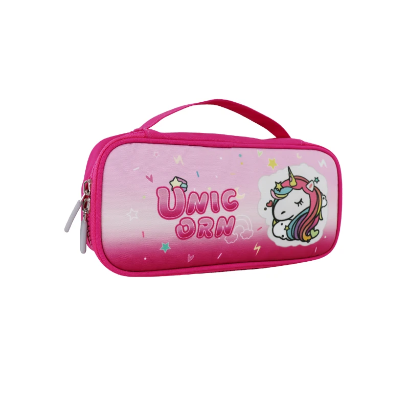 Vietnam made Cute Pencil Case Pencil Pouch Medium Capacity Portable Multifunction Pen Bag with Compartments for Girls
