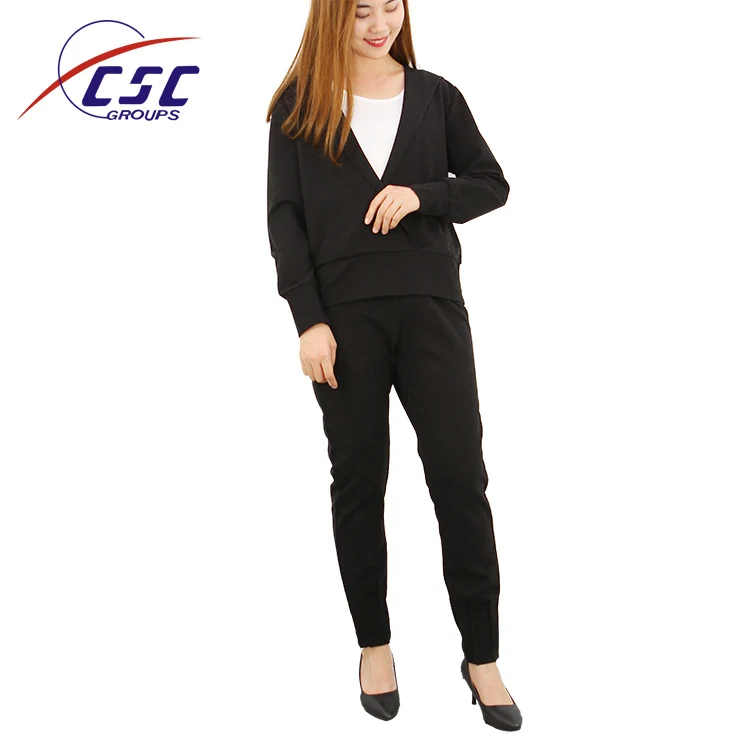 
High quality breathable anti-wrinkle fashionable ladies hooded shrug blouse 