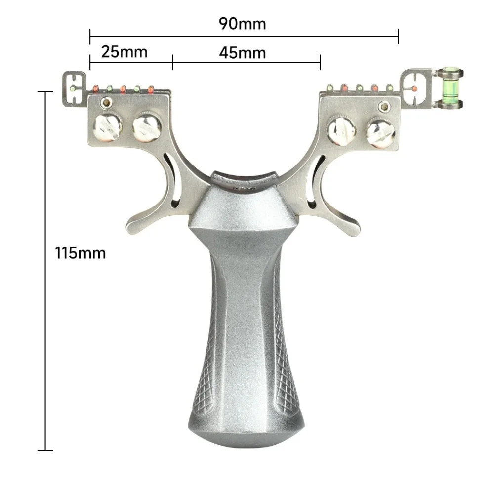 SYQT New High Quality Stainless Steel Bow Head Slingshot Shooting Outdoor Hunting Slingshot Hunting