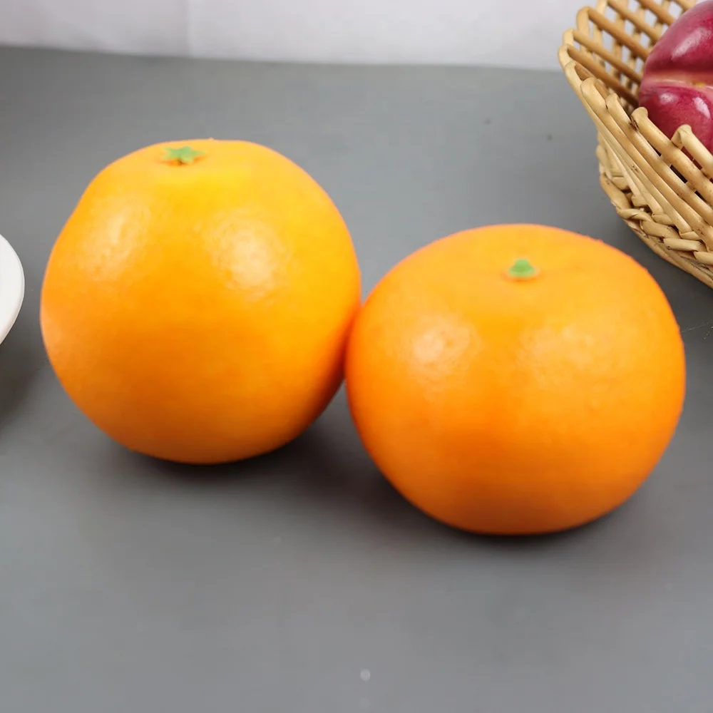 Premium Quality Simulated Oranges Realistic Decorative Fruits for Home and Office Decorative Artificial Tangerines