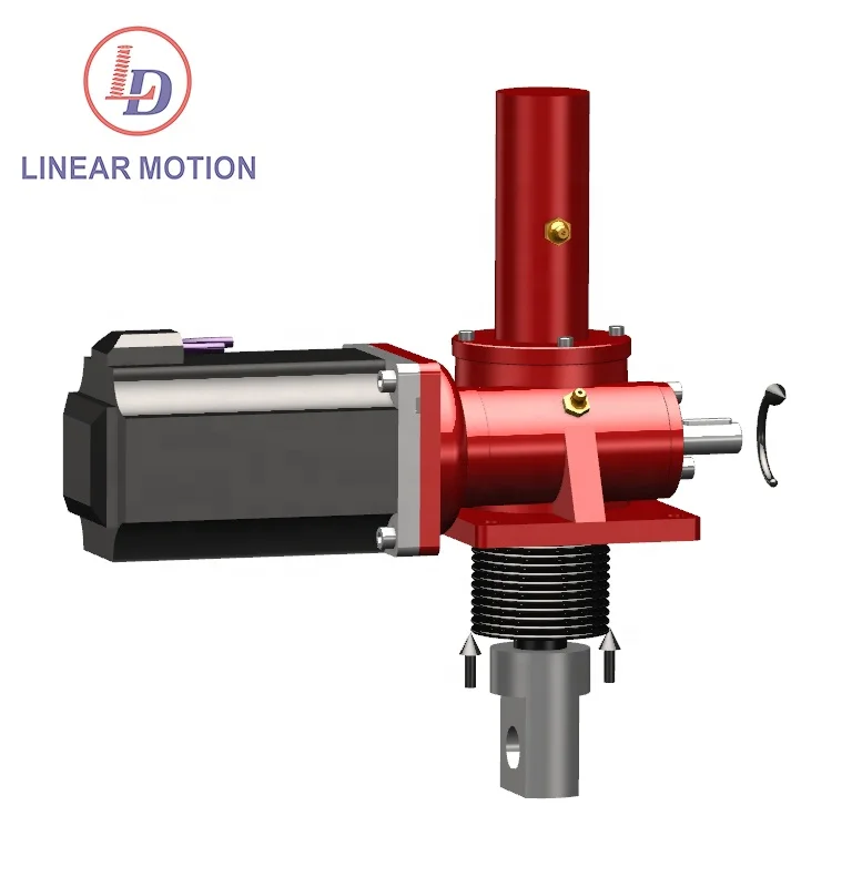 Червячная Шестерня винтовой домкрат система винтовой домкрат с двигателем