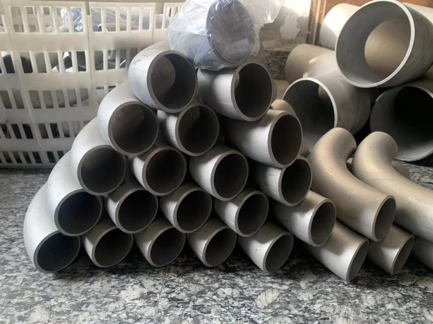 ASTM SS Elbow Polishing Seamless SUS316 Stainless Steel Fittings 50mm 10mm 12mm 30mm 14mm Alloy Titanium Zinc Machined Forging