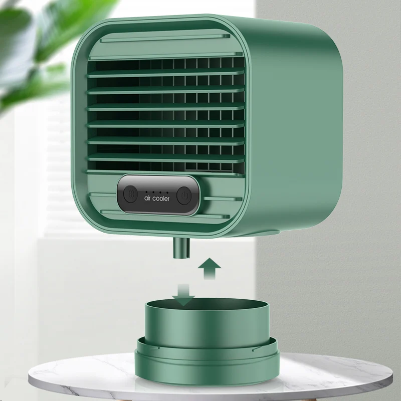 Лидер продаж, персональный портативный мини-кондиционер с аккумулятором емкостью 2400 мАч, охлаждающий вентилятор