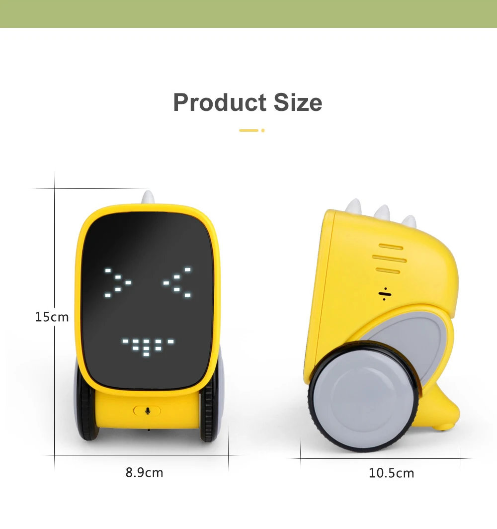 2019 Hot JJRC R16 Robot Intelligent Touch Robot Multi-function Mini Smart Robot Music Dance Christmas Gift