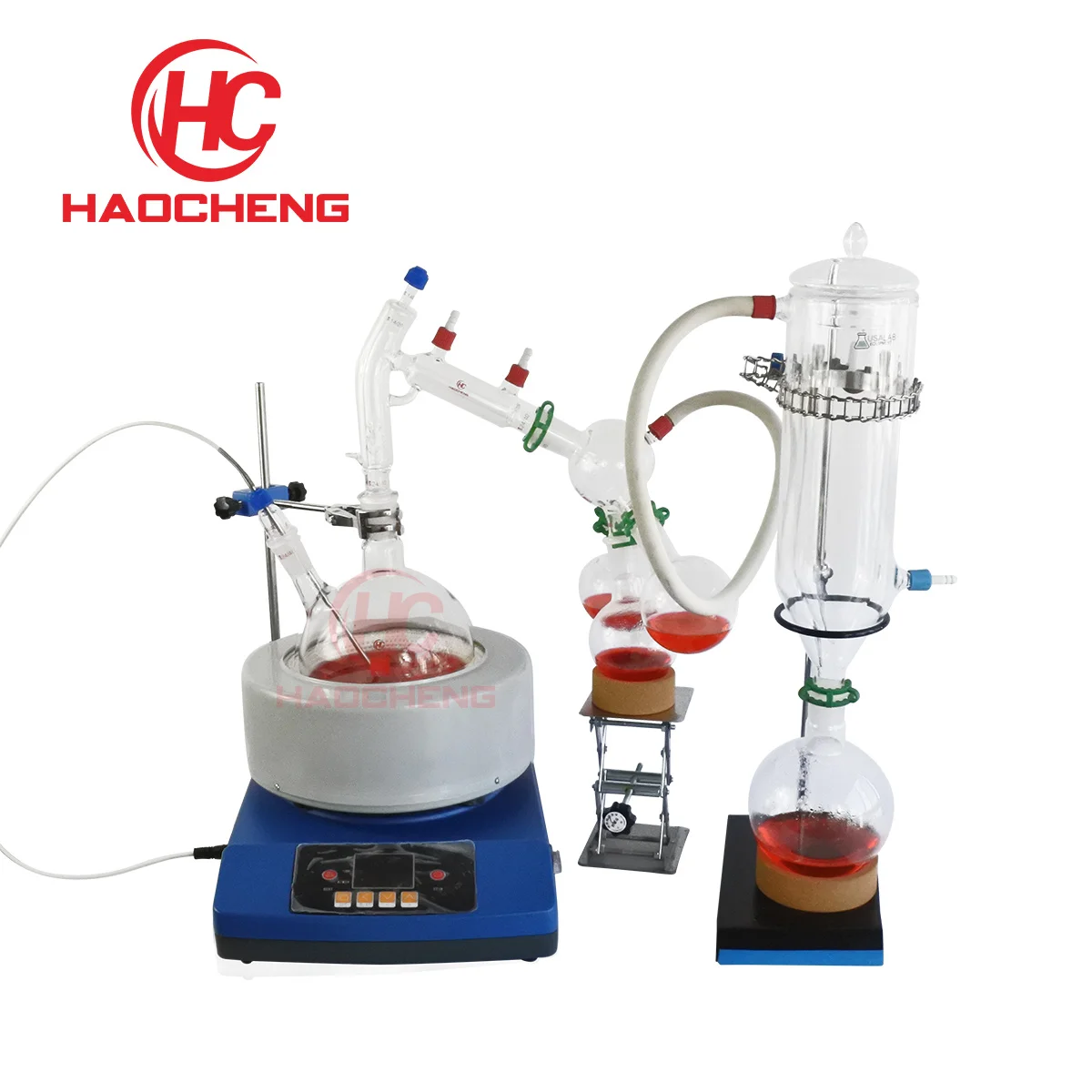  Экстракция thc дистиллятор 2L машина для дистилляции короткого