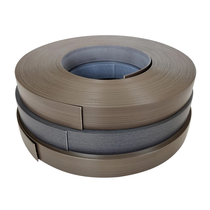 t shape edge banding  exporter in china flexible u profile gold 3mm pvc edge banding