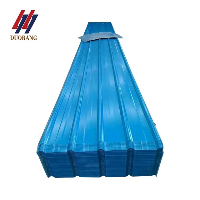 
Corrugated building construction material color coated metal iron steel roofing sheets Chinese factory 