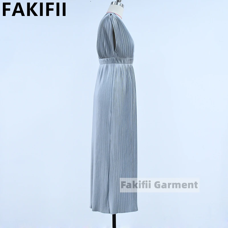 Promotional Product Favourable Price Polyester Custom Dresses Women Lady Elegant VM-22WD-487