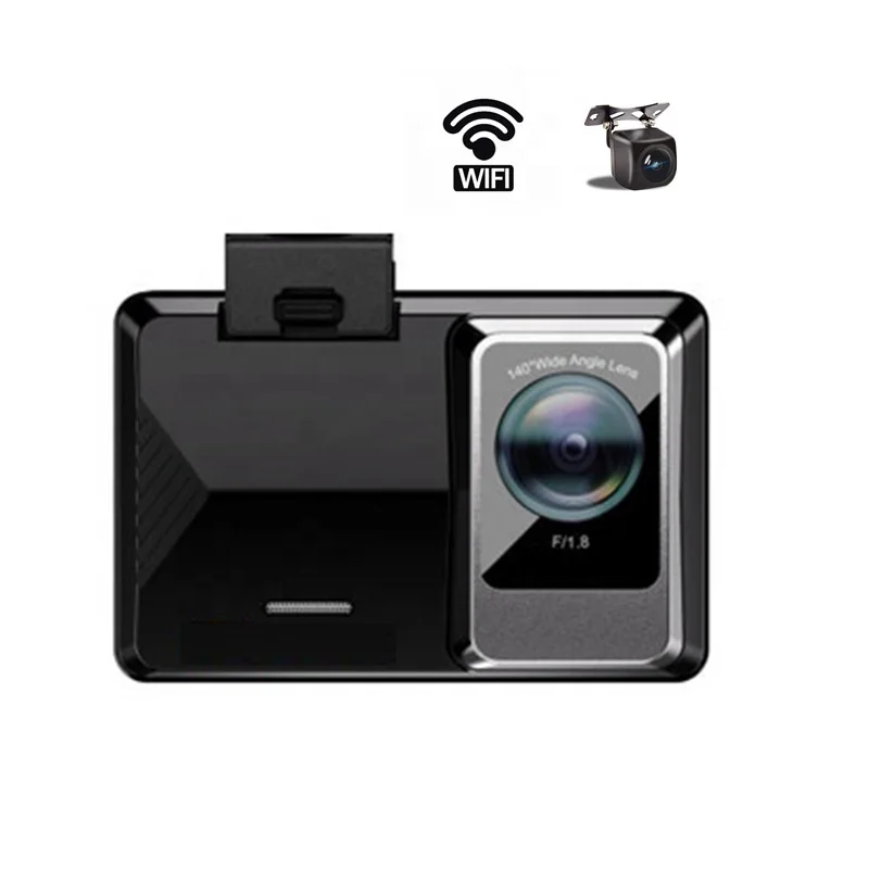 Relee OEM Mini Wifi 4K Gps Car Dvr Dash Cam 2K 1080P Car Camera Video Recorder Night Vision Car Black Box Dual Camera G sensor