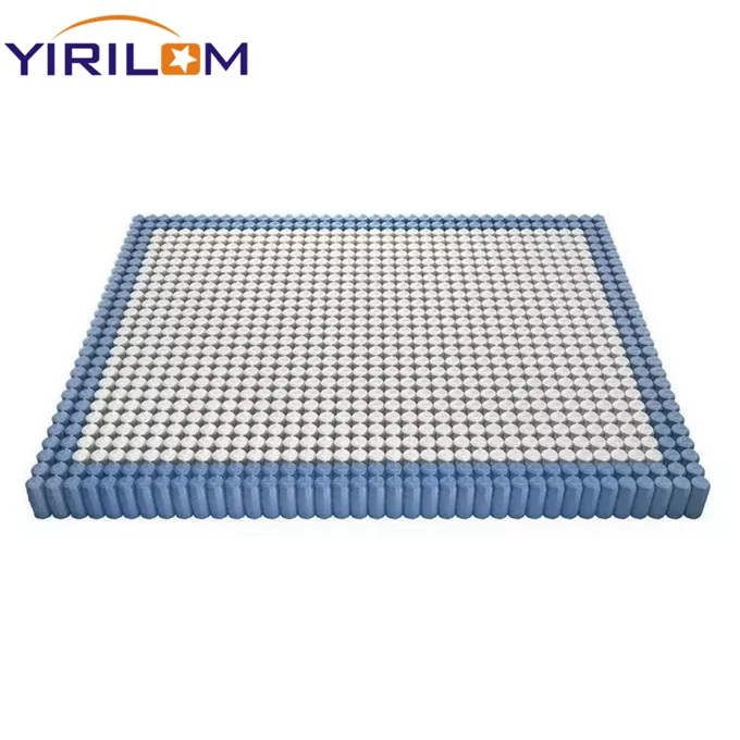 Customized King and Queen Size Pocket Spring Unit , Mattress Spring Pocket Used for Mattress Manufacturer