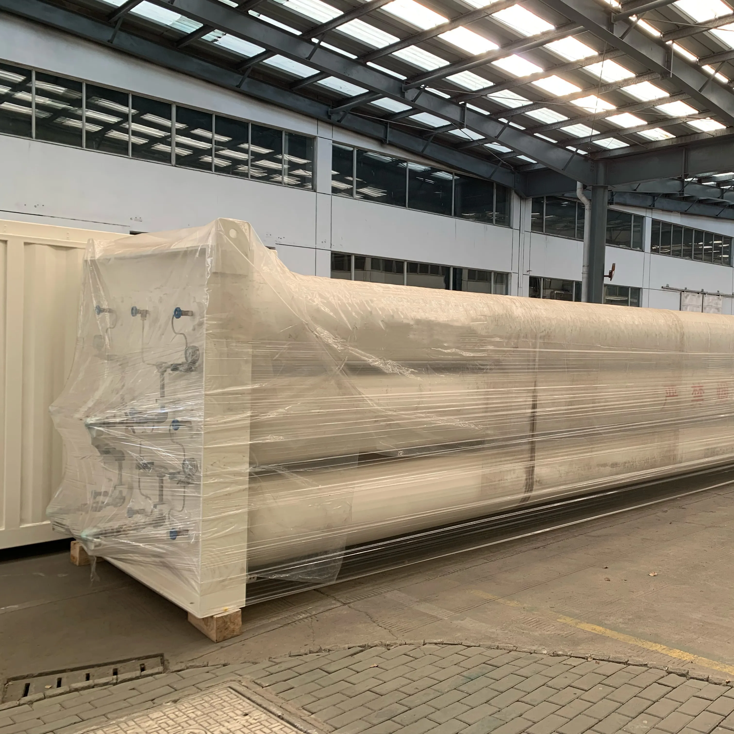 Customizable Large 20mpa 45mpa Hydrogen Storage Station with Unloading Column Compressor and Control System