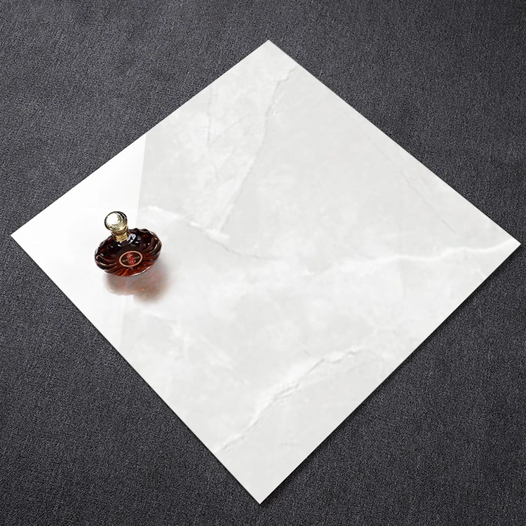 Foshan Porcelain Floor 600x600 Living Room Grey White Marble Floor Tile Porcelanato Glazed Flooring Tiles For Luxury House