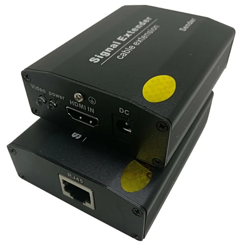 
 HDV-50A несжатый HDMI к RJ45 аудио-видео передатчик, свободные руки, ресивер, набор, 50 м 1080P 3D HDMI Over Cat6 удлинитель для головок  