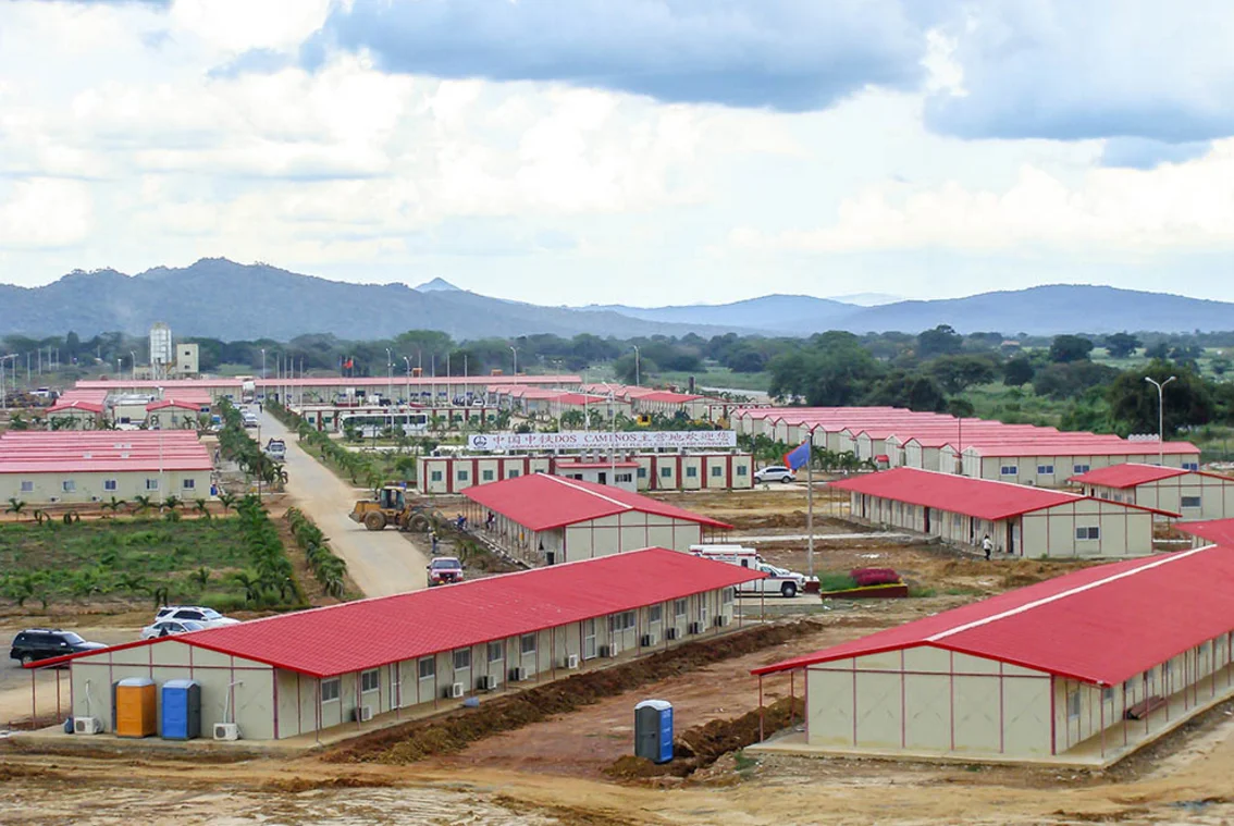 K Type Modular House and Car Garage Economical Labor Camp for Construction Sites Versatile Use for Warehouse Office Workshop