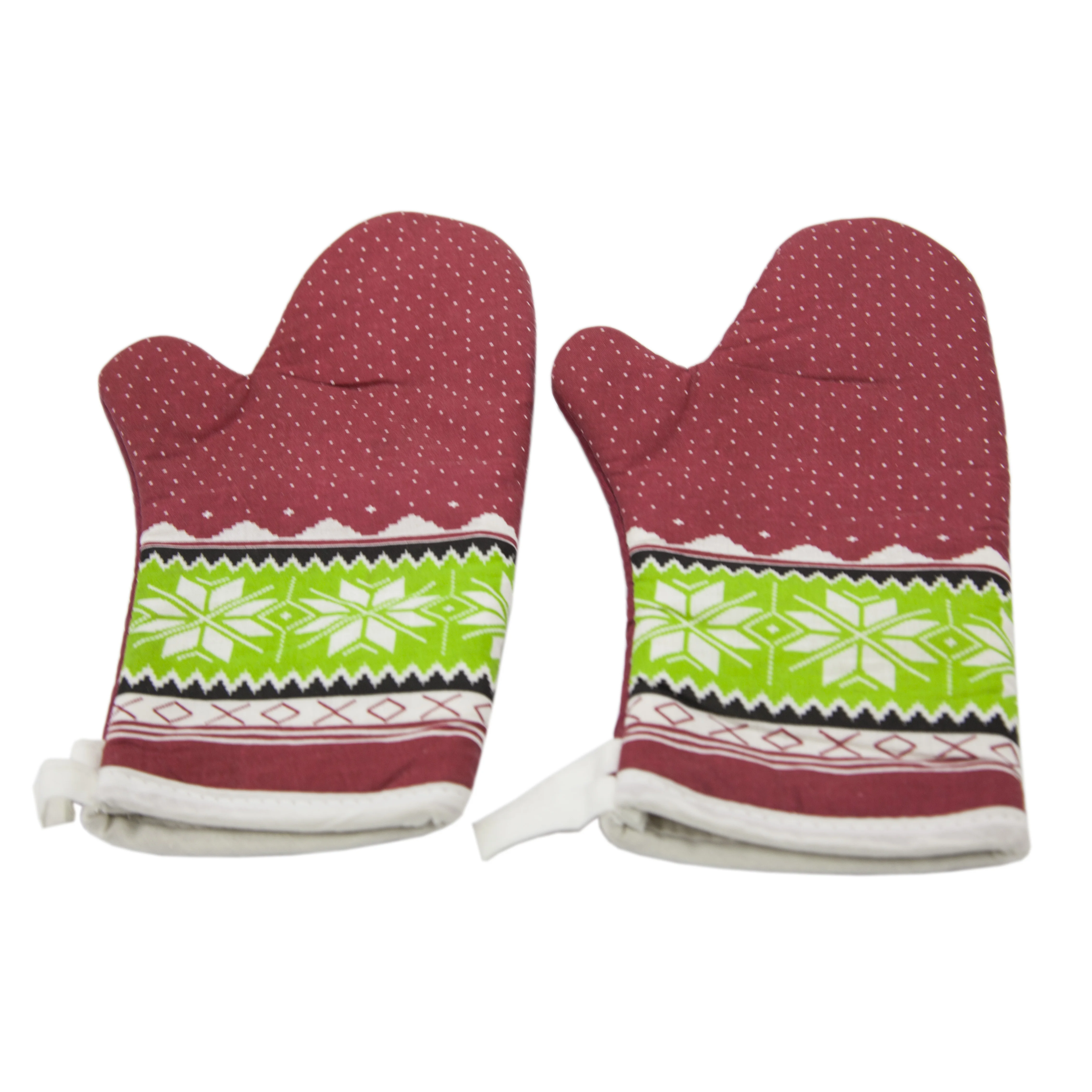Kitchen Knitting Oven Gloves