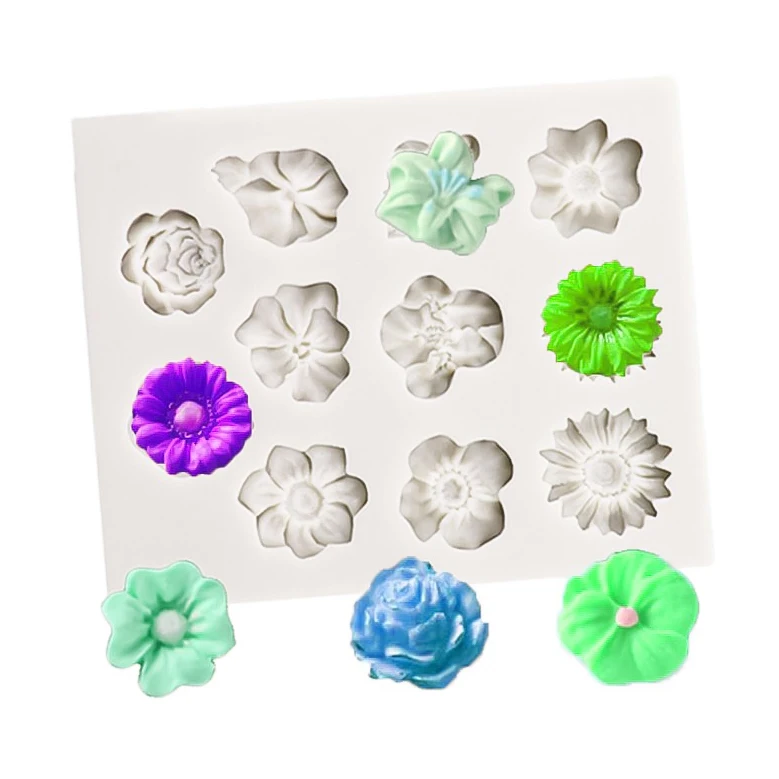 11 шт. силиконовые формы для украшения тортов