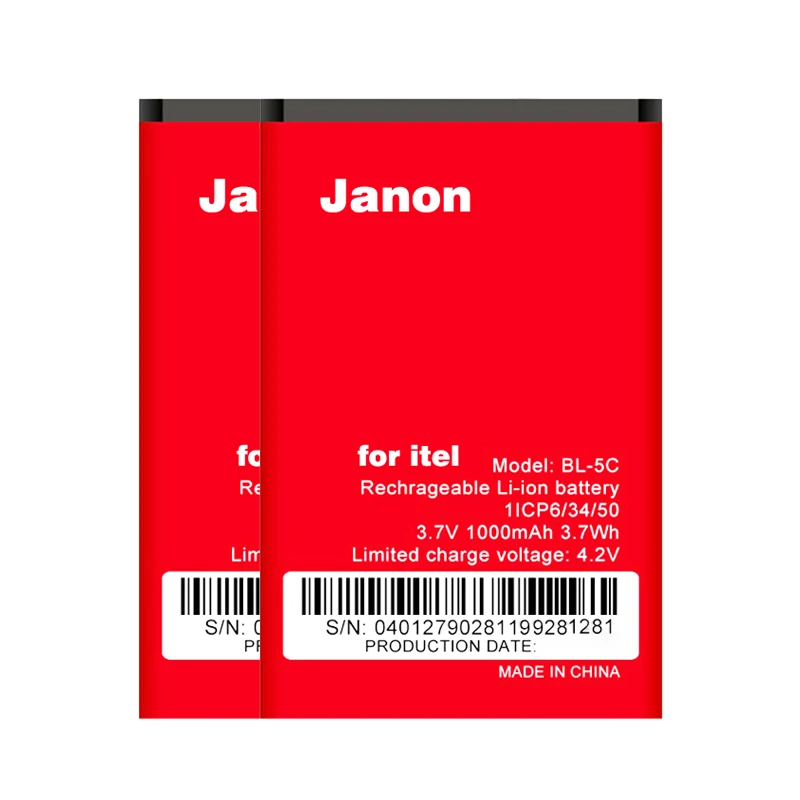 Дешевая заводская цена 1000mah Bl 5c батарея для Itel батарея Bl 5c