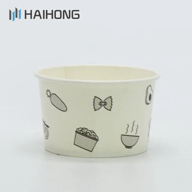 
High quality dessert bowl disposable soup cake ice cream paper cup 