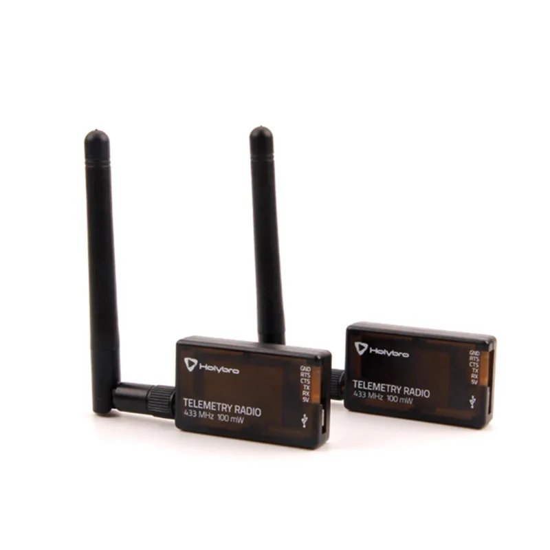 News HolyBro SiK Telemetry Radio V3 100mW 433MHZ for APM Pixhawk Radiolink MINI PIX RC Drone Flight Controller