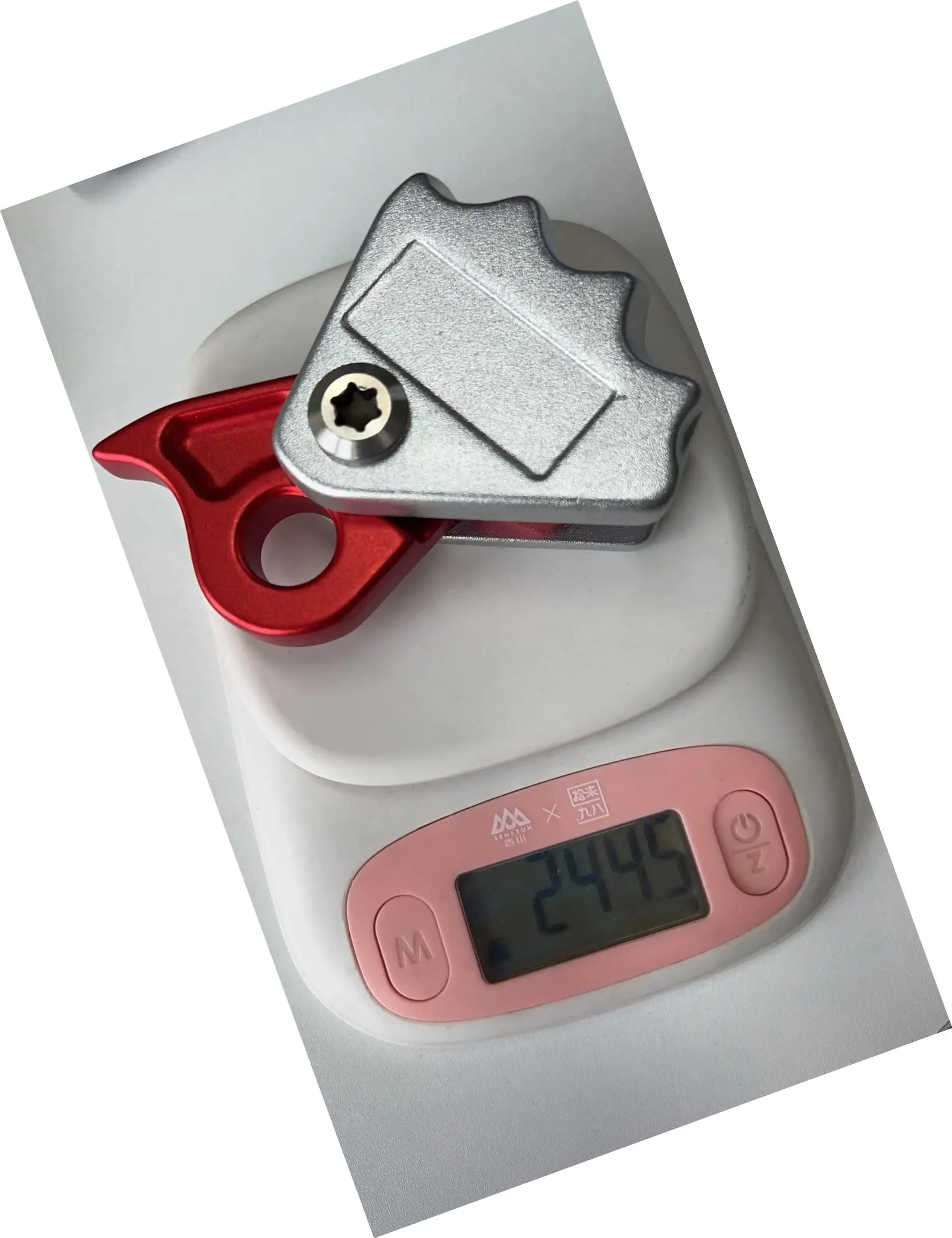 Professional high tensile aluminum 13mm Climbing Rope Descender Grabber Rope 13mm Positioning Device Anchor Mechanical Rope Grab