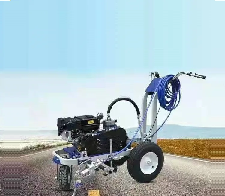 Hot Selling Paint Sprayer Gun Trafic Painting Coating Lane Line Striper Cold Plastic Road Marking Machine