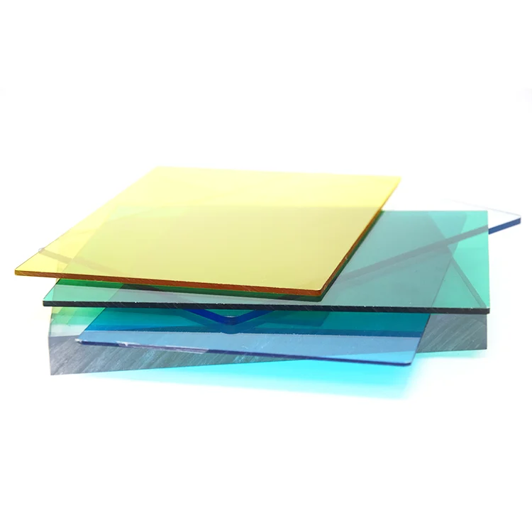 Good Waterproof Performance PC Sheet Greenhouse Roof Sheet 2mm Polycarbonate Solid Sheet