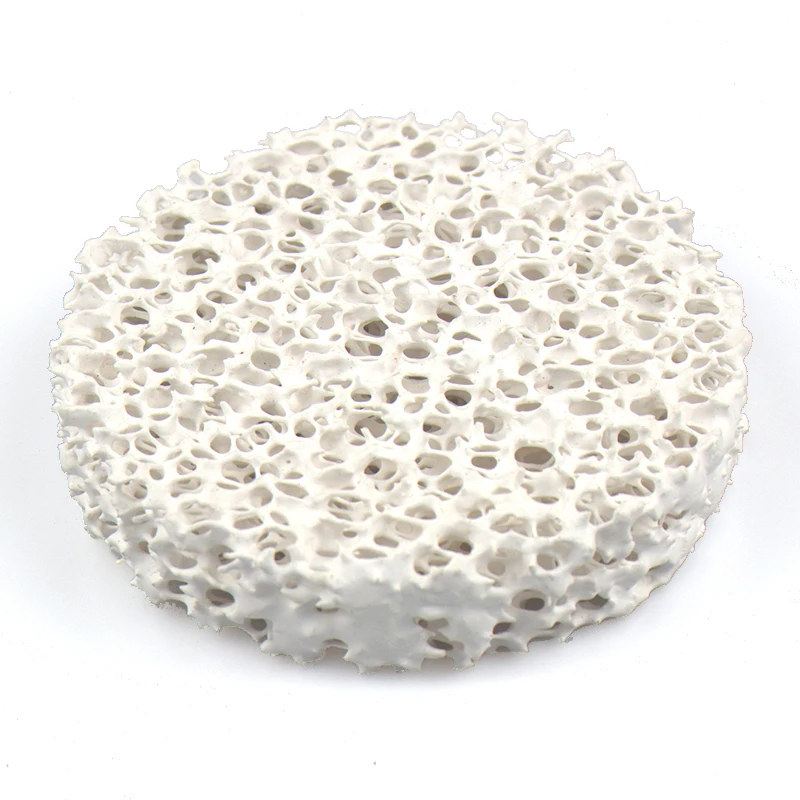 High Strength Foam Ceramic Filter Alumina Porous Ceramic Discs