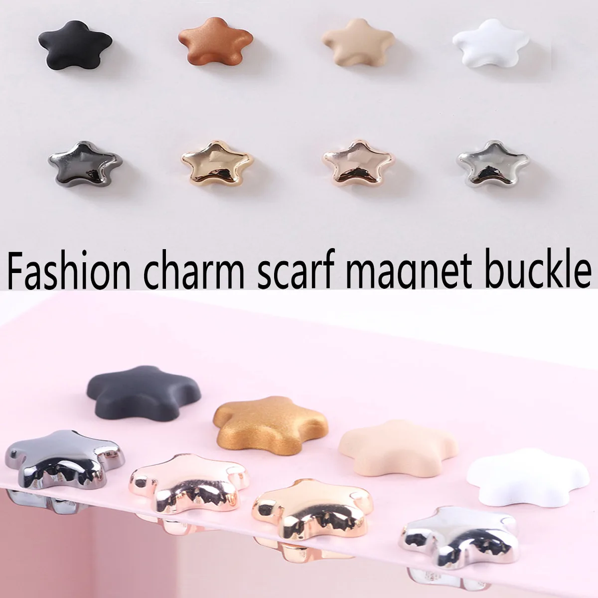New No snag Magnetic Hijab Scarf Pins Muslim Women Pinless Safety Headscarf Brooches Accessories Hijab Magnet Pins